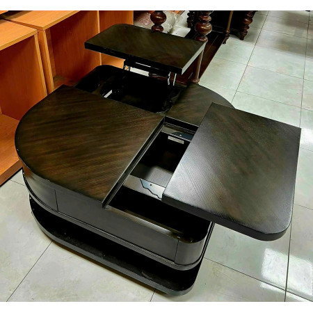 T631-03 : Bàn Sofa , Coffee + 02 Mặt Bàn Nâng Hạ - Ngang 92 cm 